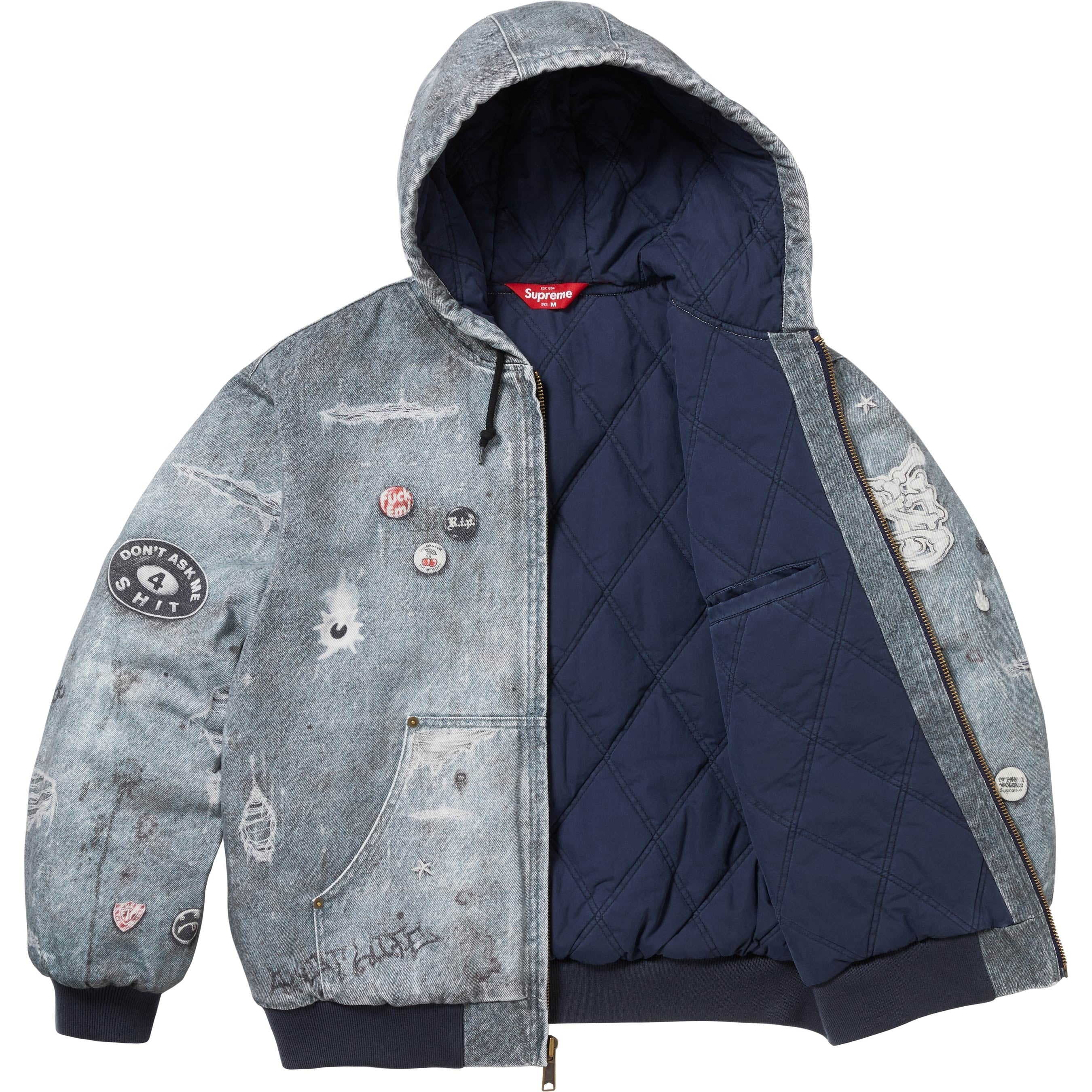 HJR Trompe L'oeil Hooded Work Jacket view 6